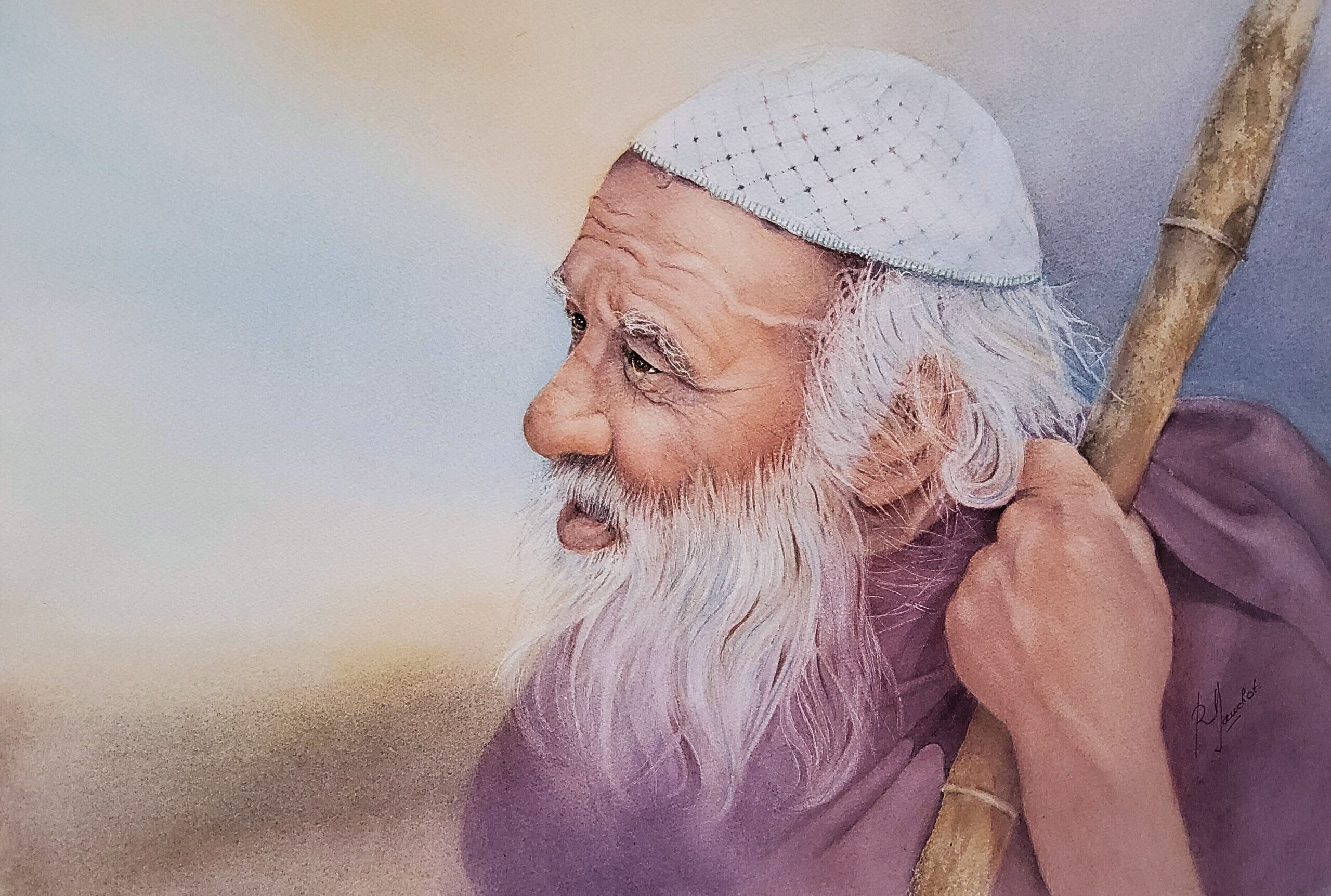 1 Rita DAUCHOT_Belgium_Figure Portrait_PILGRIM_38 x 56 cm_NFS